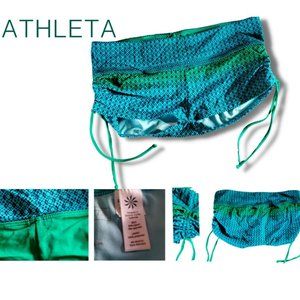 ATHLETA swim bottoms- hipsters size medium